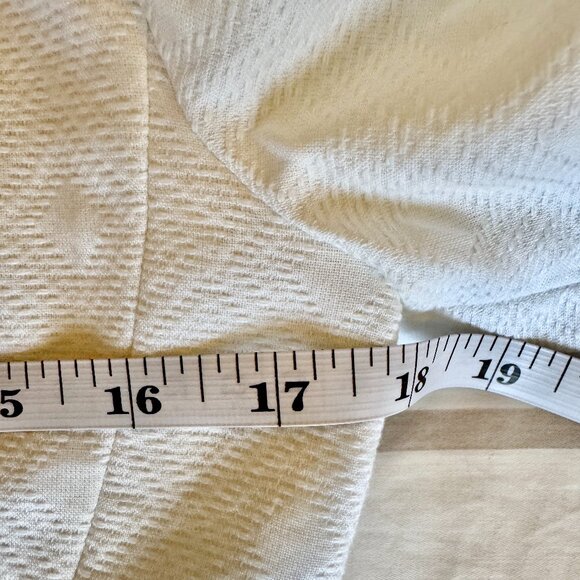 Vintage 80s White Fitted Skirt Suit 100% Cotton - Picture 10 of 16